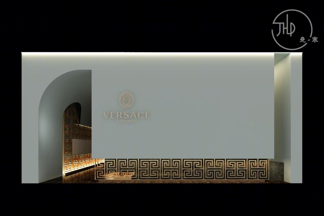 Versace瓷砖店设计-0