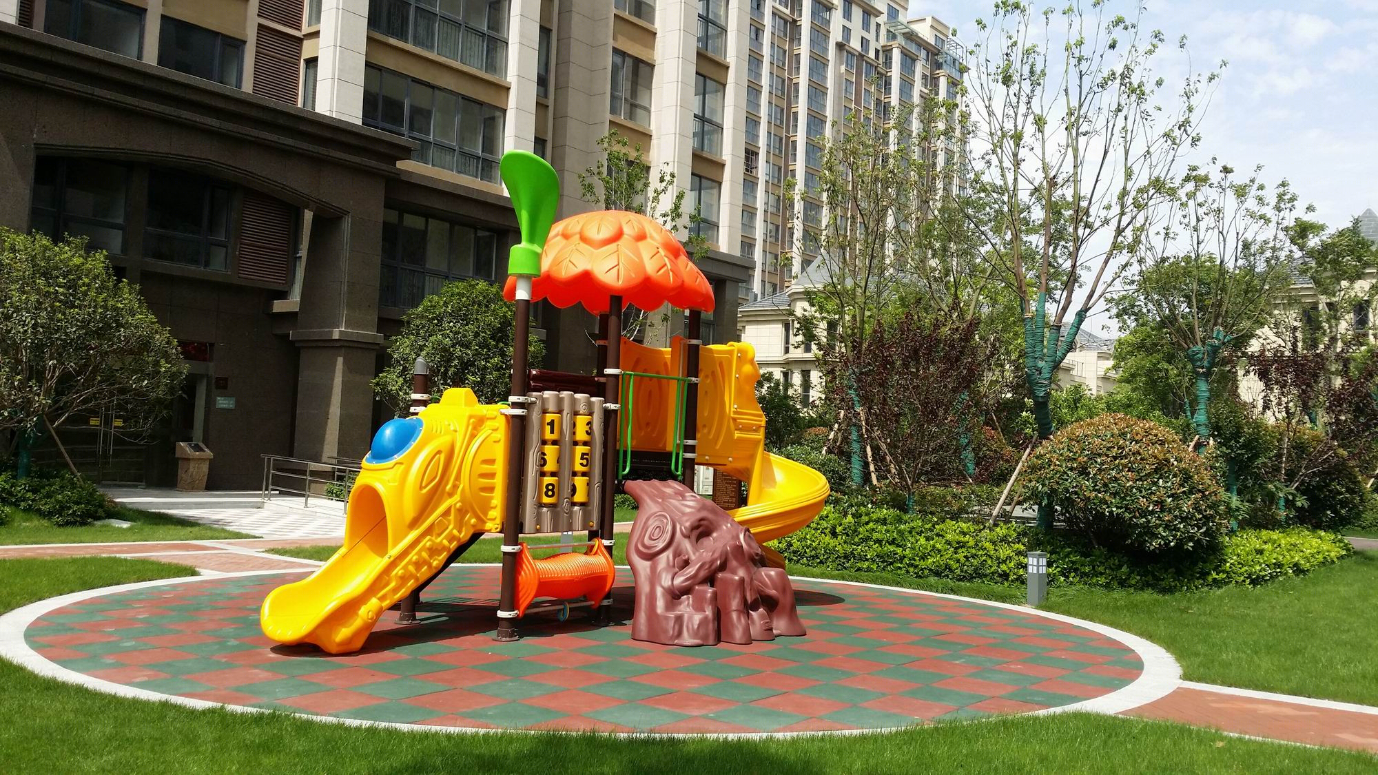 扬州中集紫金文昌住宅景观-8