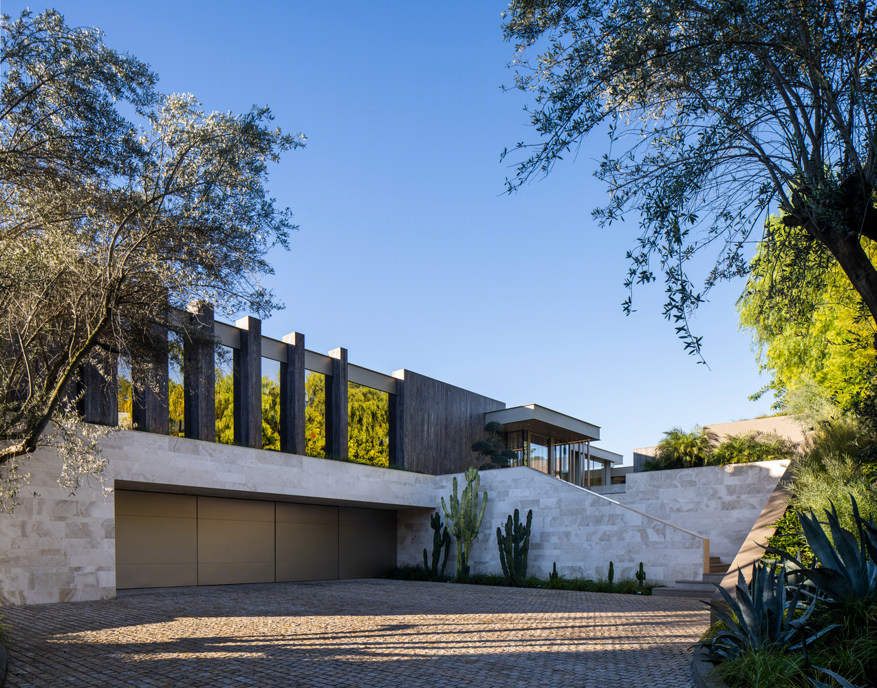 Laurel II House 比佛利山庄奢华别墅设计丨美国洛杉矶丨Annette English and Associates-5
