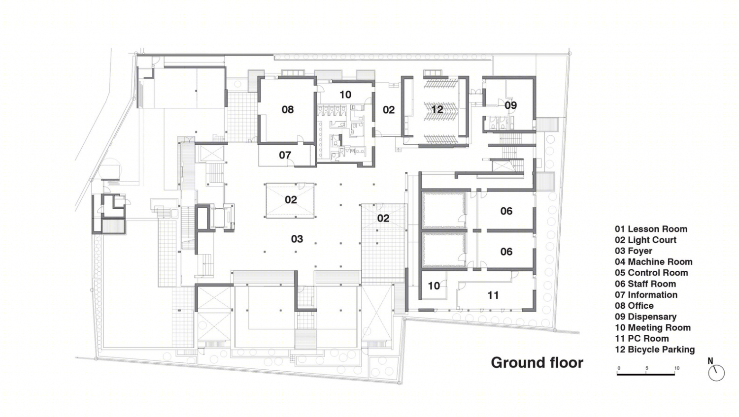 东京桐朋学园音乐部门丨日建设计公司（Nikken Sekkei）-59