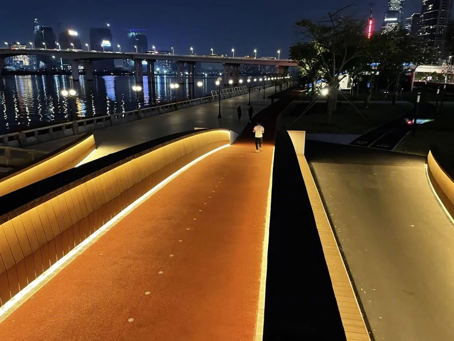 阅江路碧道步行桥丨中国广州丨贝氏建筑事务所-23