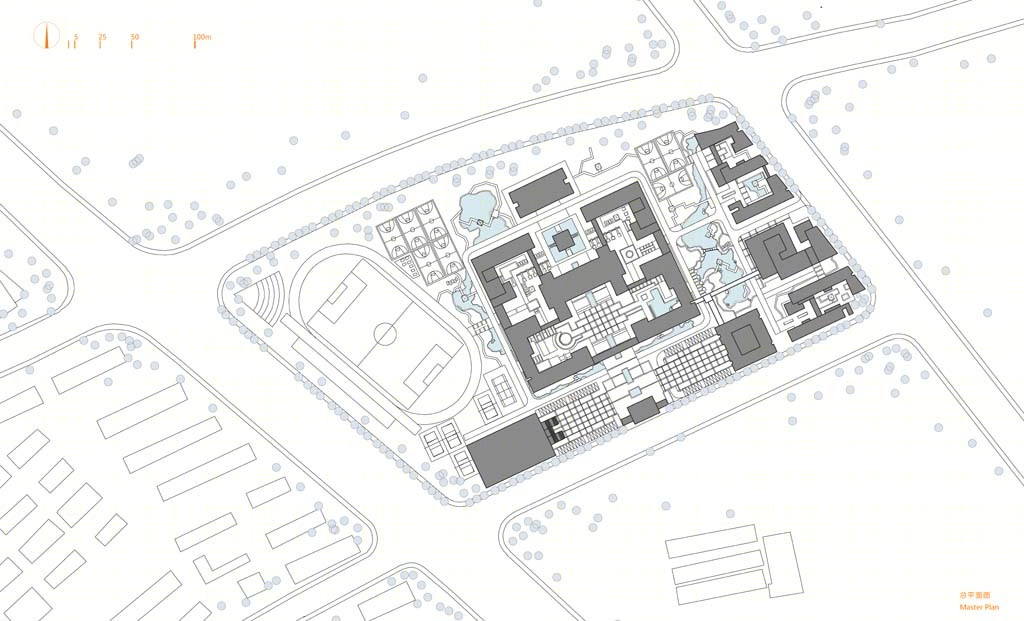 江苏书院空间·南通第二中学新校区丨上海米川建筑设计事务所-55