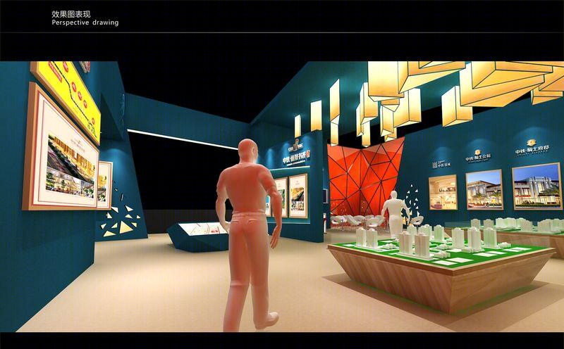 华纳思设计创意丨展厅丨中铁八局展场设计方案--2016年房交会-6