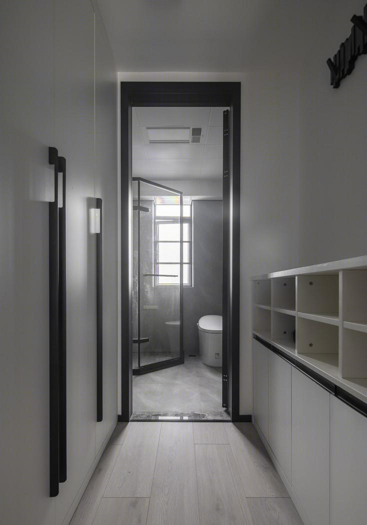 130m²五口之家留白设计-30