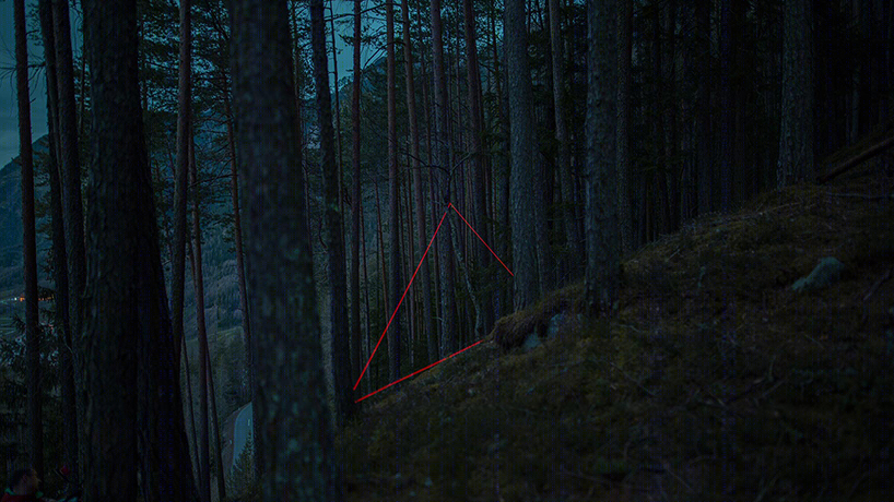 梦幻山谷 · 光束装置重塑自然景观-16