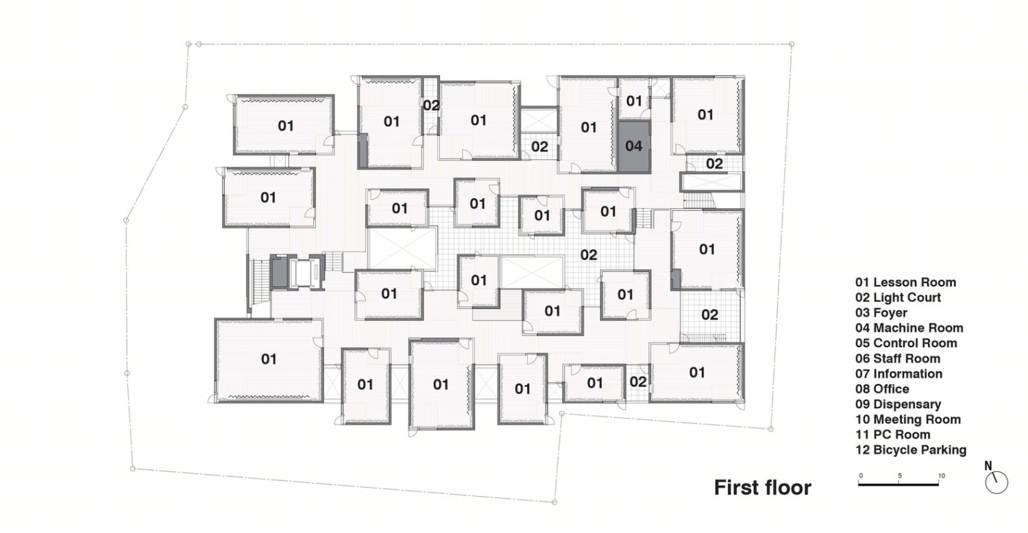 东京桐朋学园音乐部门丨日建设计公司（Nikken Sekkei）-60