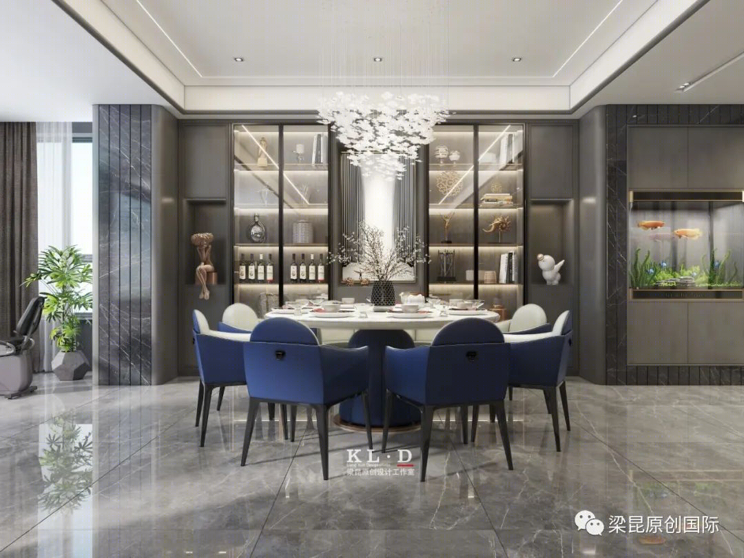 中建之星 260㎡轻奢多彩空间,诠释现代生活品味-4