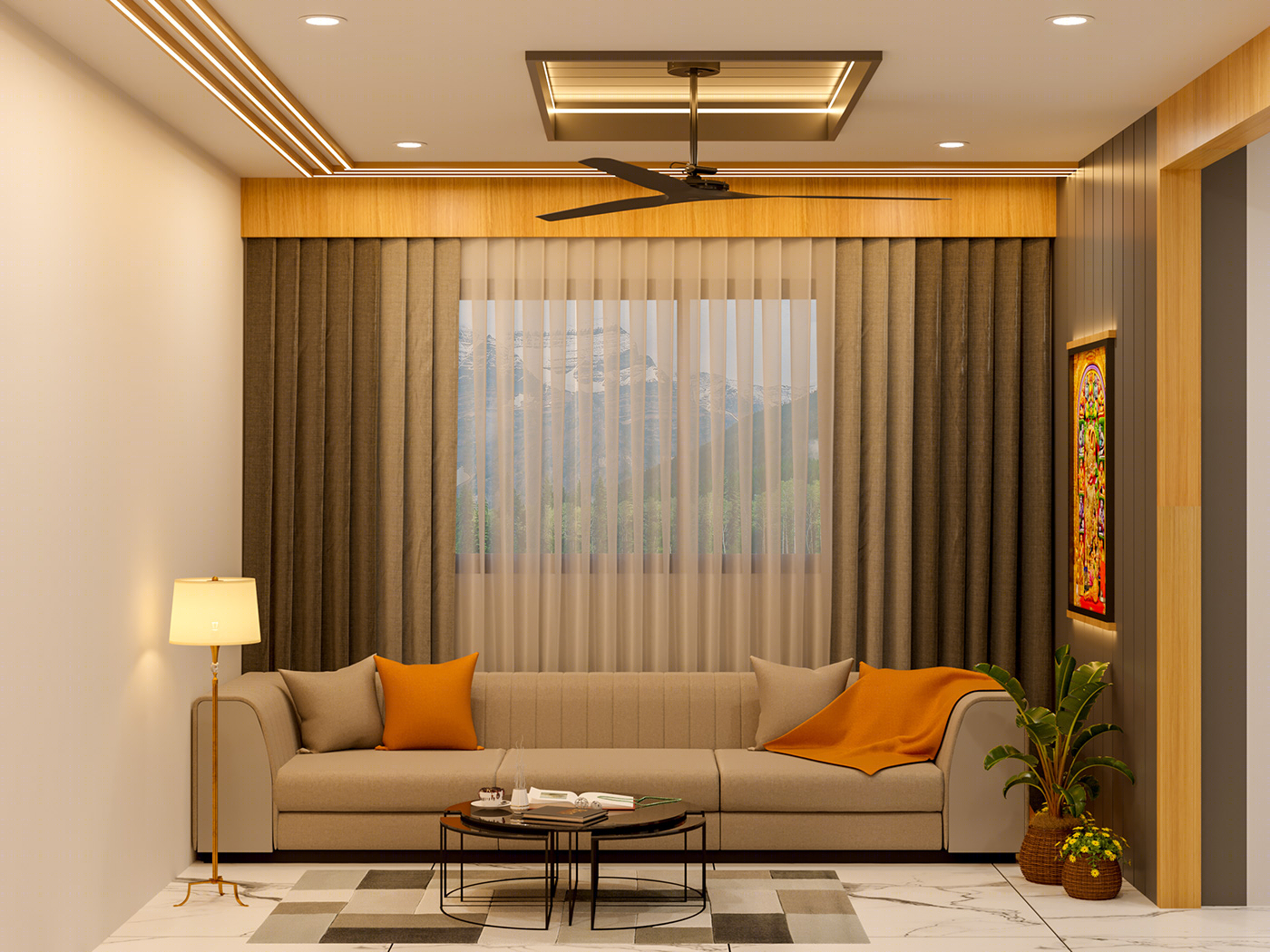 Anastasiya Gushchina丨公寓丨FLAT INTERIOR AT SURAT-6