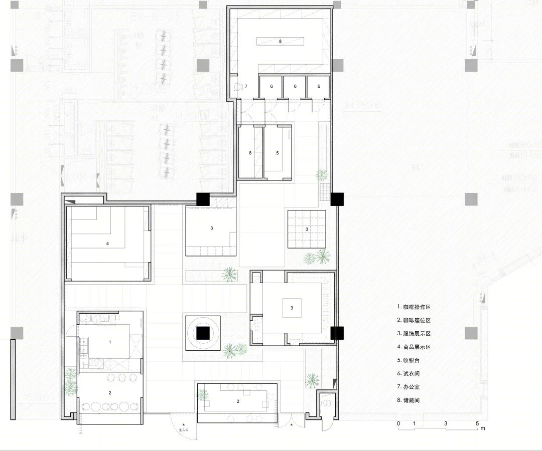 DOE 深业上城店 | 街头金属盒子里的自然与城市交融-29