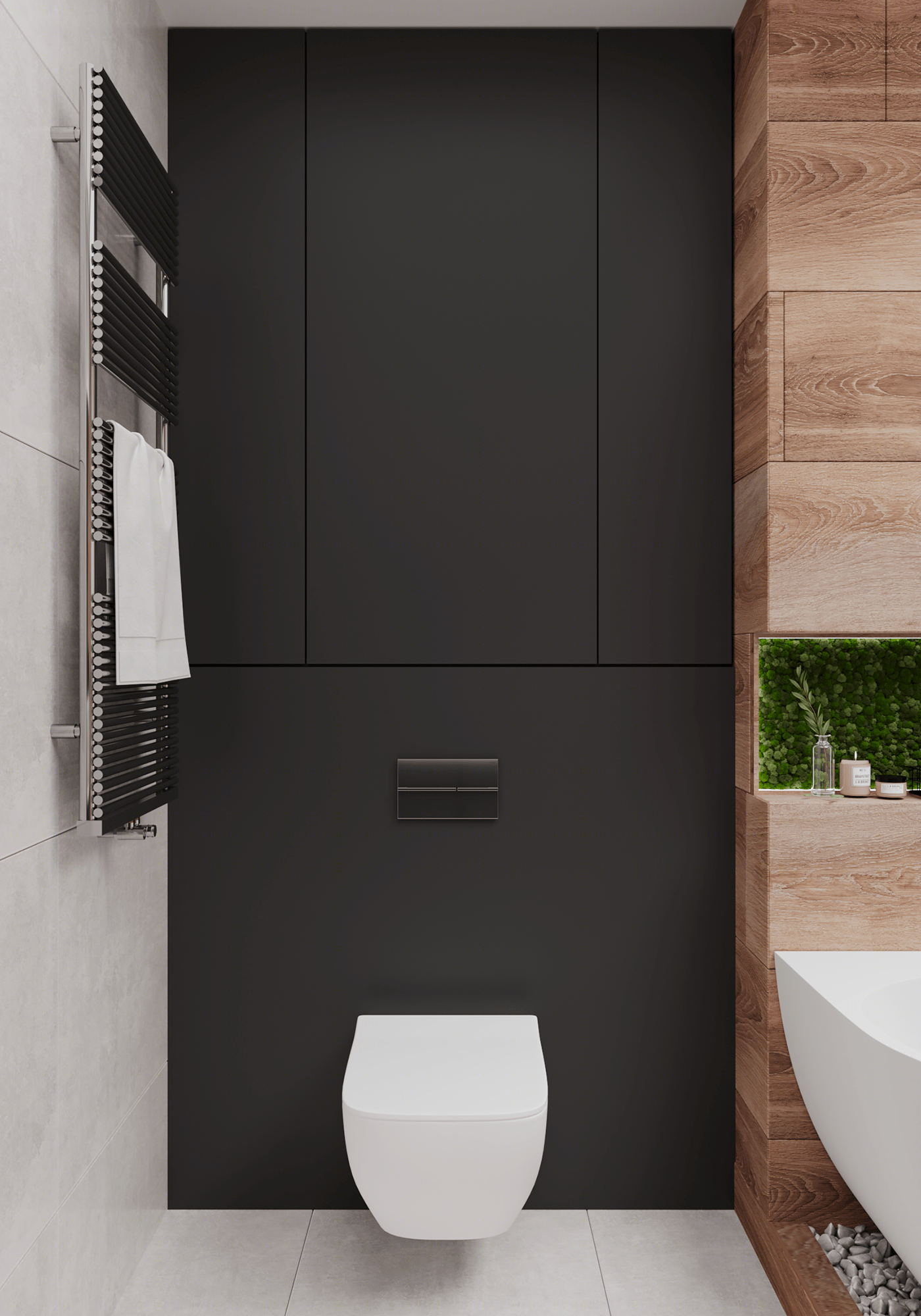 98㎡原木与高级灰 打造出超精致的住宅-30