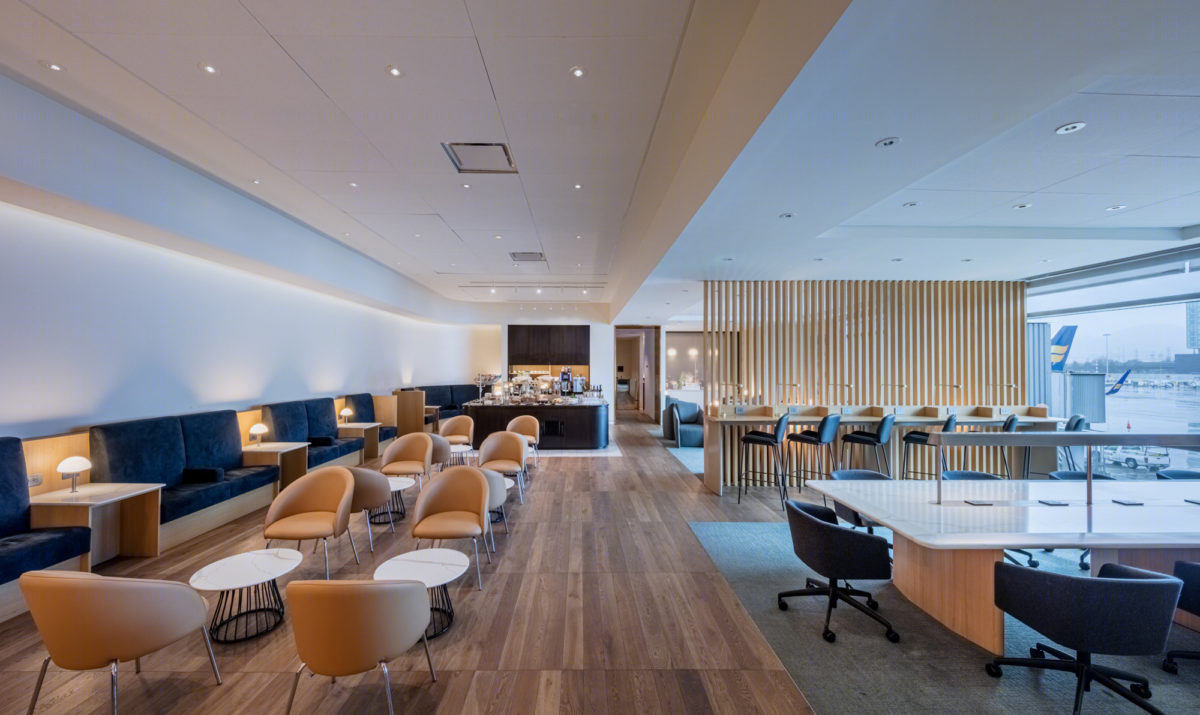 旧金山机场英国航空休息室——WDA | William Duff Architects 的优雅之作-13