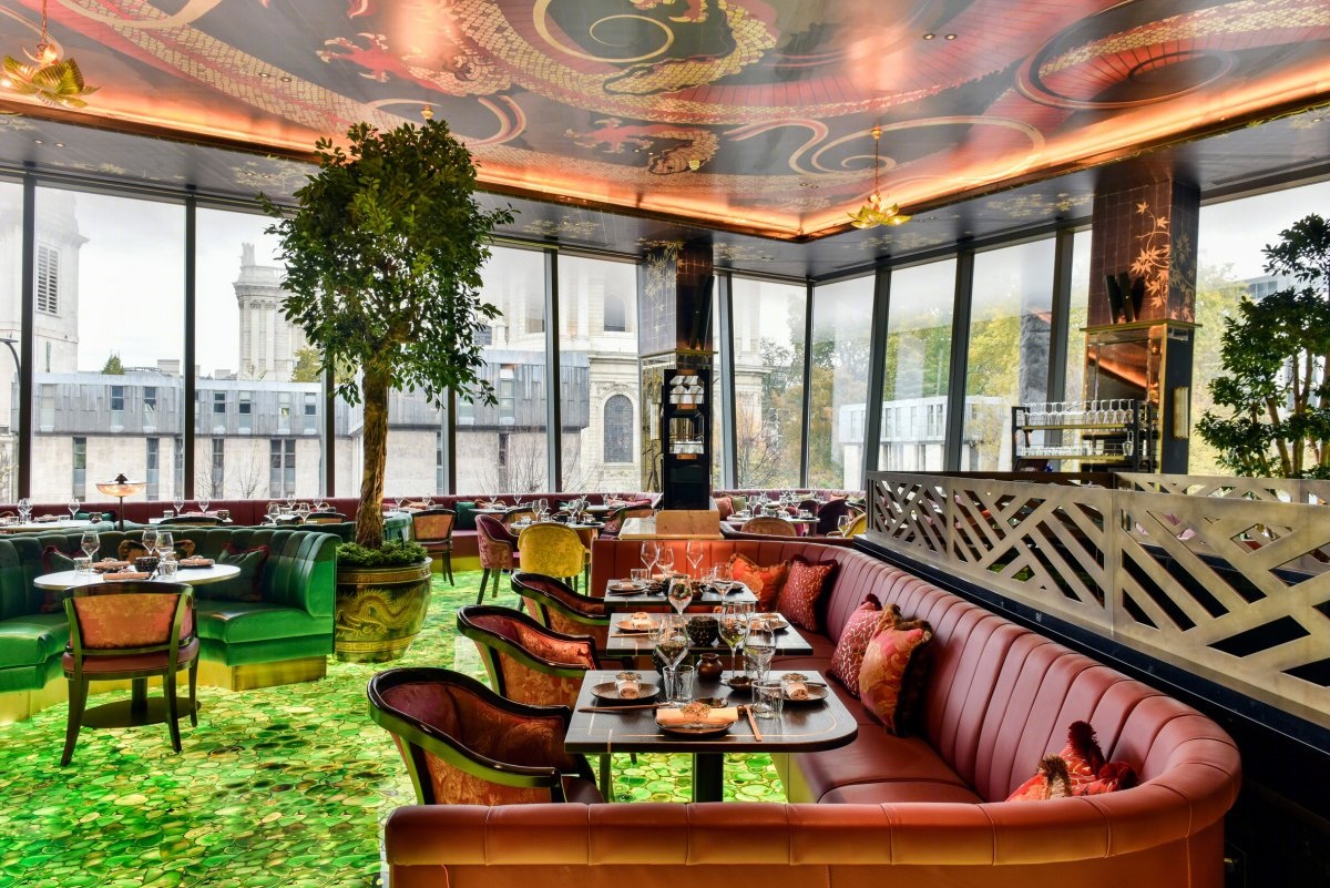伦敦 The Ivy Asia 餐厅，沉浸式亚洲风格-13