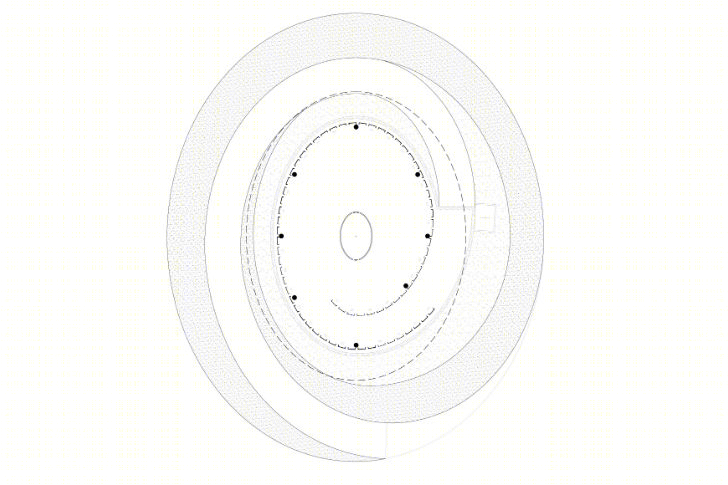 绿墙环绕的沉没教堂丨BNKR Arquitectura公司-29