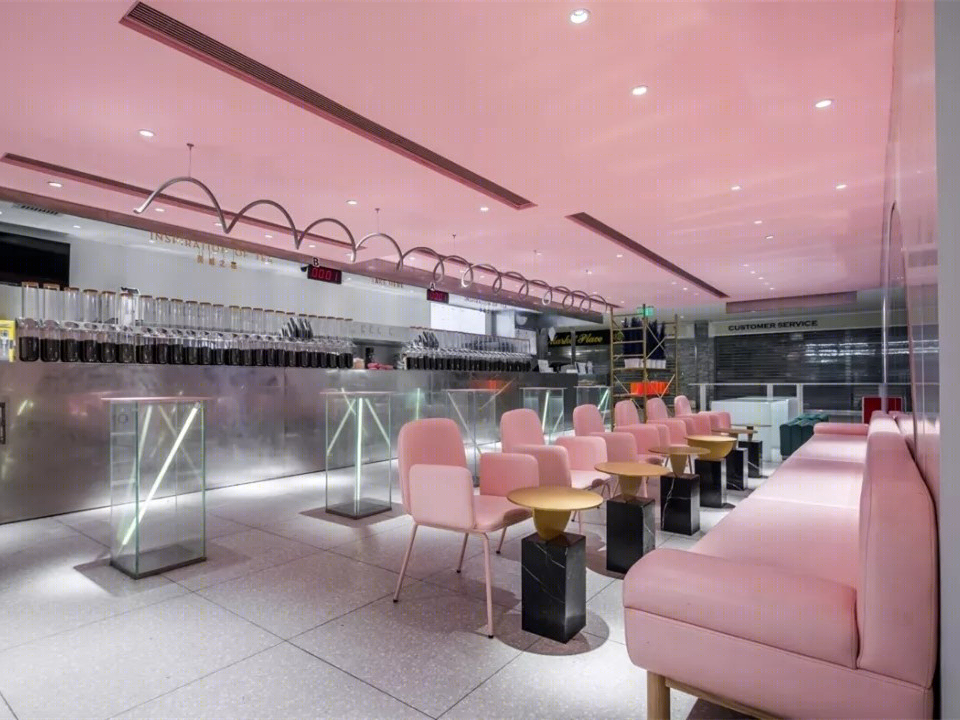 南京喜茶德基PINK店-2