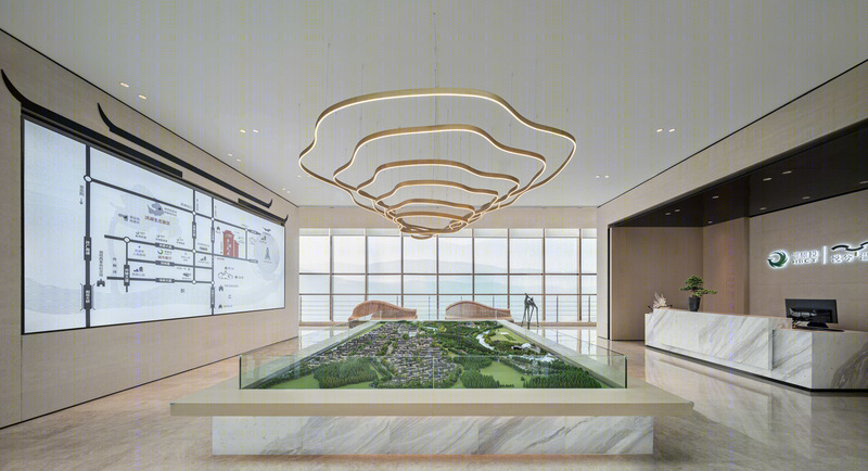 洪湖悦兮半岛温泉小镇售楼处-7