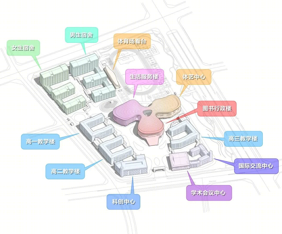 合肥一中东校区丨中国合肥丨浙江大学建筑设计研究院-18