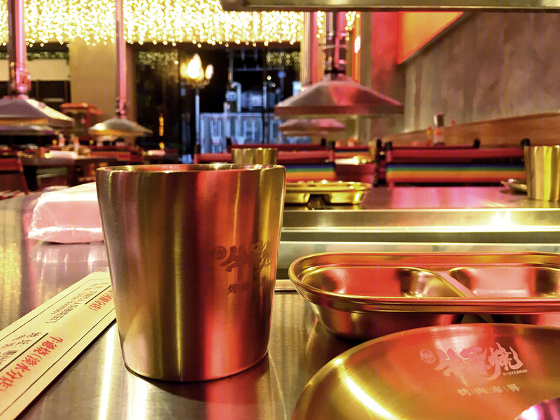 《牛爺烧烤肉市界餐饮》 | 工业风设计,原生态与时尚的完美结合-17