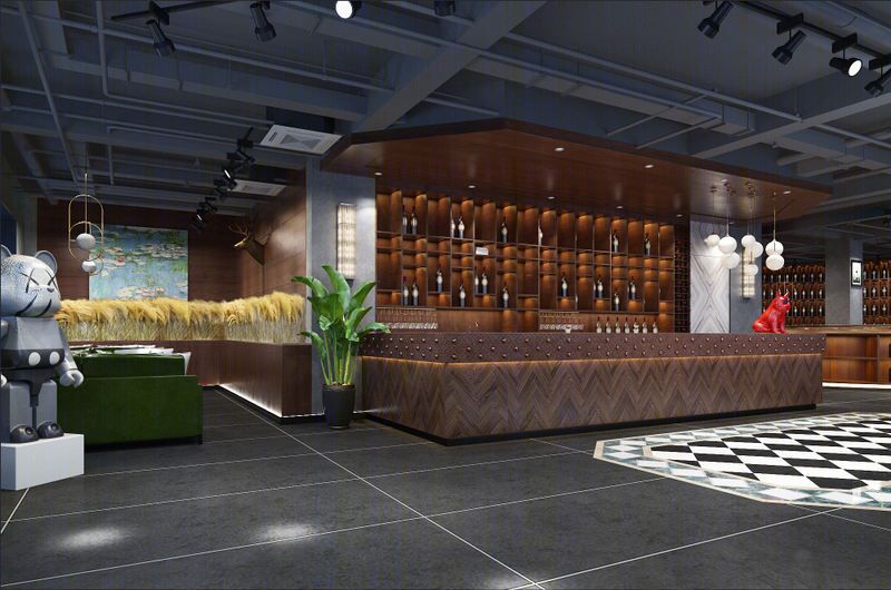 河北葡萄酒交易中心装修项目丨中国河北-3