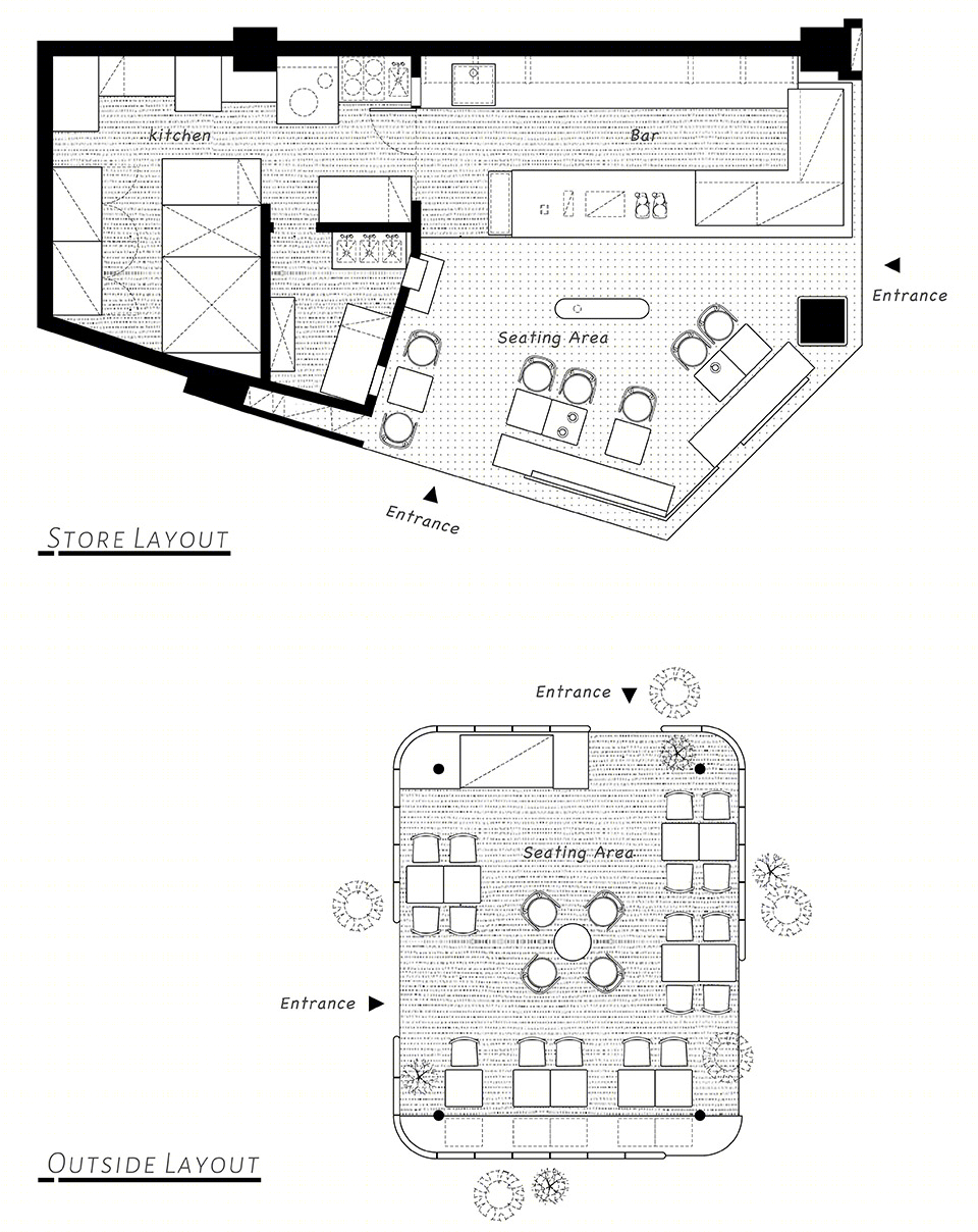 夏日光影斑斓醒食三食堂设计丨Fei Design Studio-74