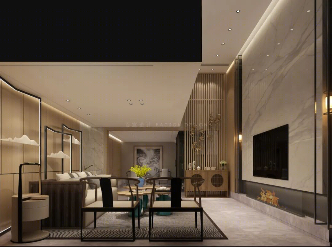 福建漳浦对称之美的住宅空间丨中国福建丨百宸设计-28