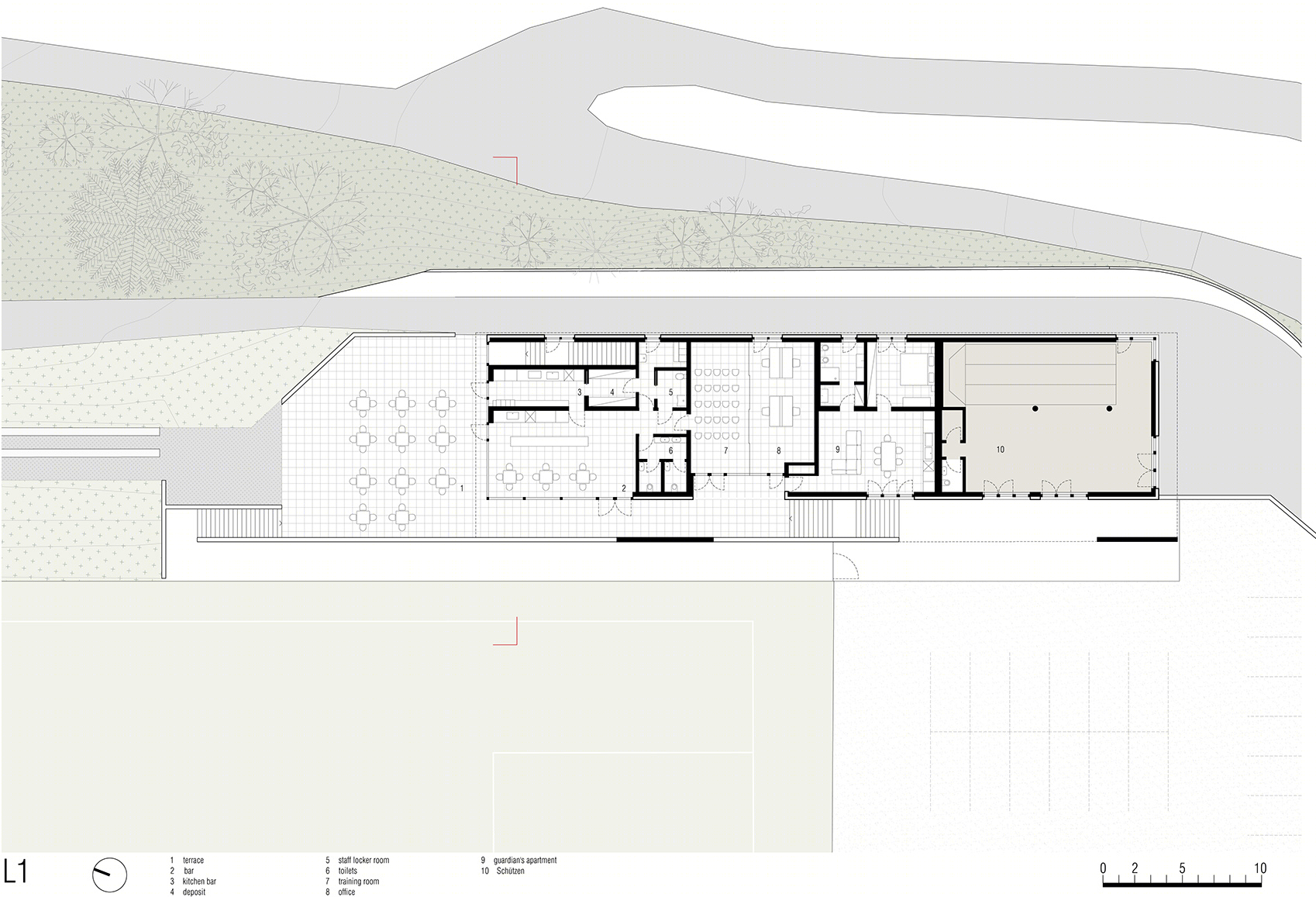 意大利南蒂罗尔 Fieldhouse 体育场馆丨MoDusArchitects-57