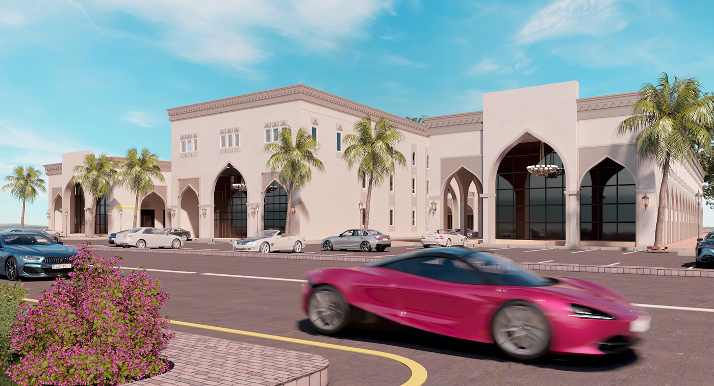 COMMERCIAL BUILDING SHOW ROOM & OFFICES IN QATAR-0
