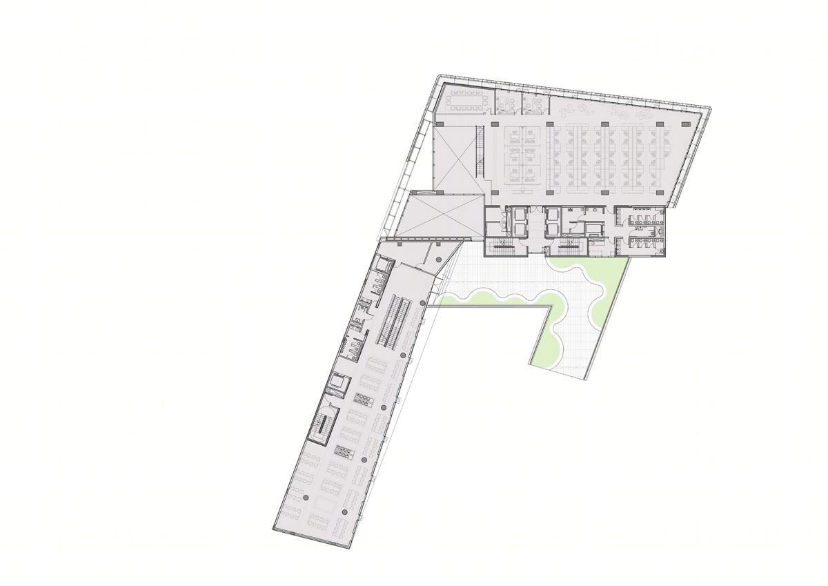 科尔多瓦橙色办公塔楼丨AFT arquitectos-29