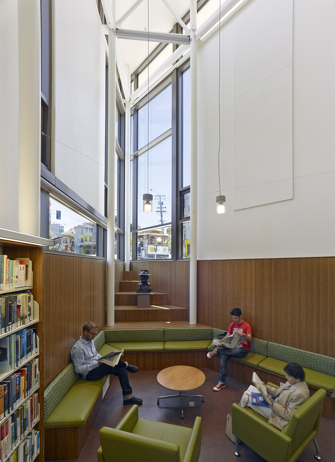 美国北滩图书馆分馆丨Leddy Maytum Stacy Architects-39