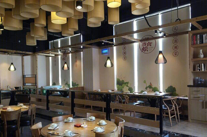 王武林丨中餐厅丨中山湘当食惠餐厅空间设计-0