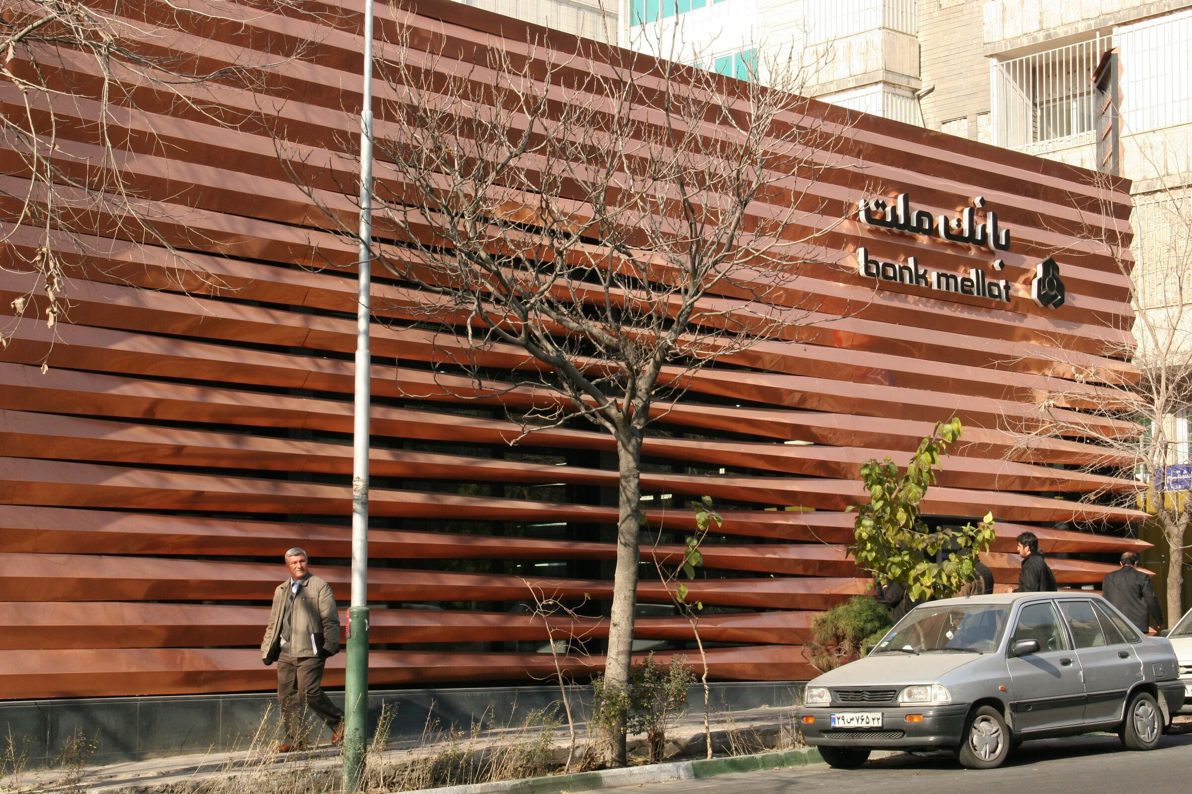 伊朗 Mellat Bank 银行大楼-20
