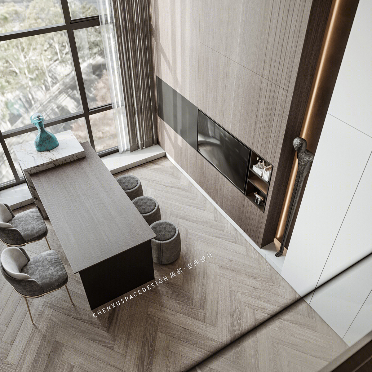 石狮 |现代 | 办公空间《有些 》                     -4