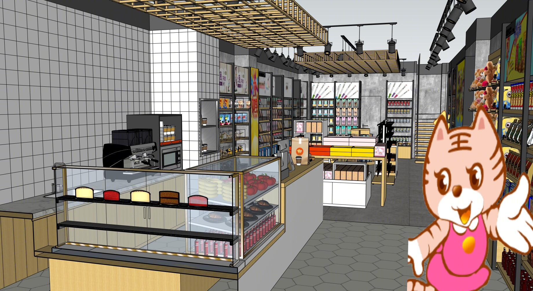上海学思乐旗舰店，简约风格打造舒适空间-13
