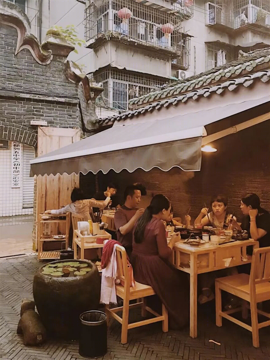 寄炉餐厅 · 成都清朝旧街巷火锅店设计丨中国成都丨OAD 欧安地建筑设计-56
