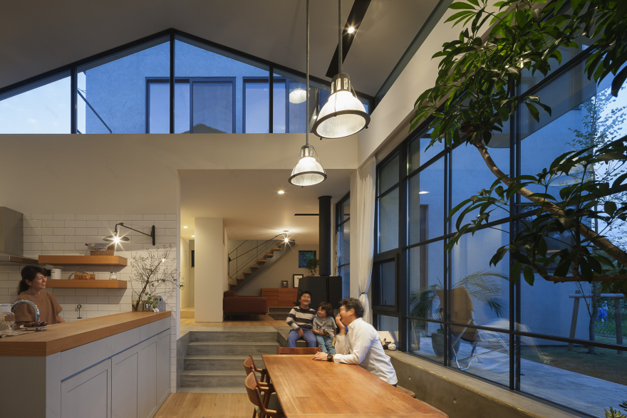 日本茨城县木质小屋住宅,与自然相融的设计-17
