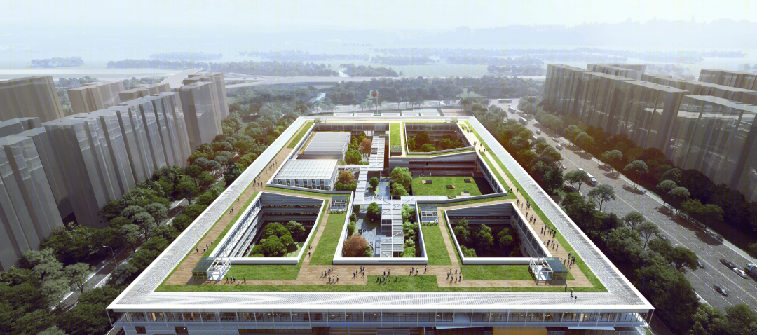 盐城高新区智能终端小镇学校丨中国盐城丨上海大介建筑设计,杭州澜山建筑设计-6
