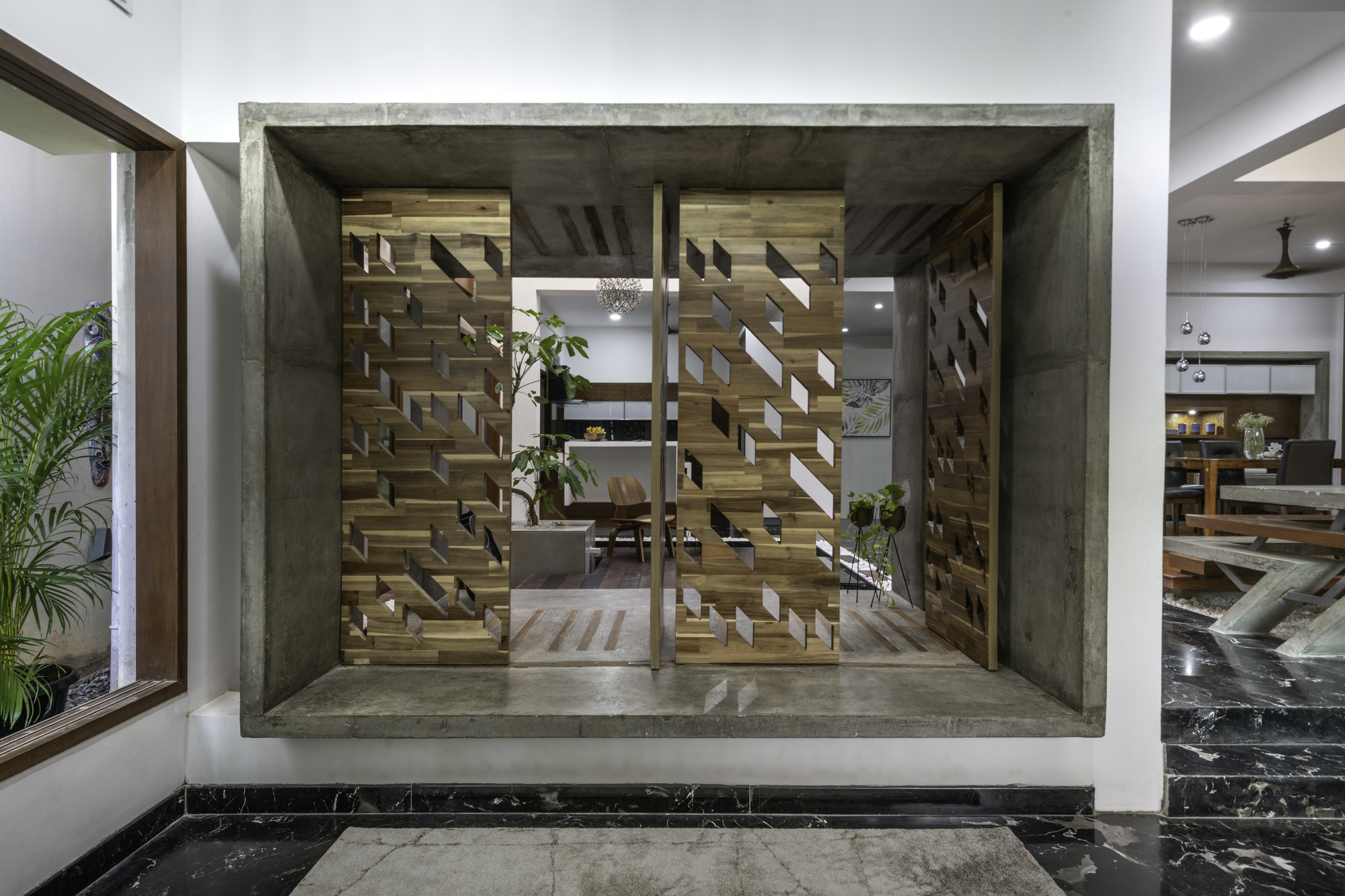 Le Tranquil House · 现代简约的宁静别墅设计丨印度本地治里-3