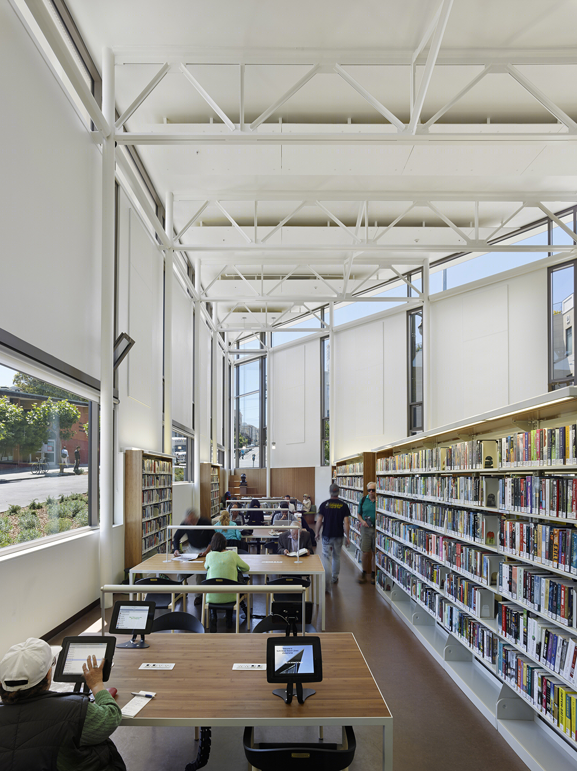 美国北滩图书馆分馆丨Leddy Maytum Stacy Architects-40
