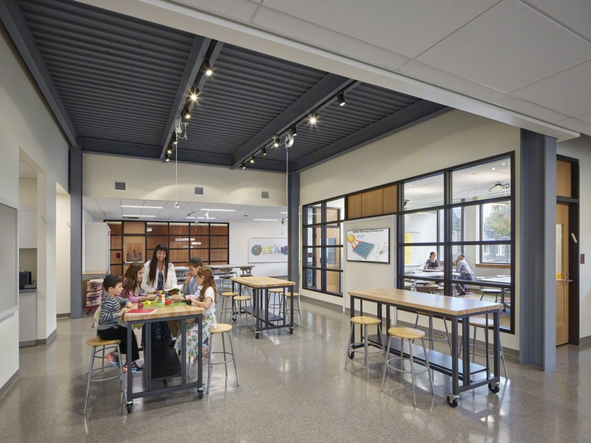Kohelet Yeshiva Lab School 设计丨美国宾夕法尼亚丨Archer & Buchanan Architecture-22
