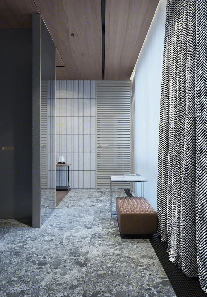 布拉格 170㎡个性高层公寓丨意大利布拉丨oni architects-23