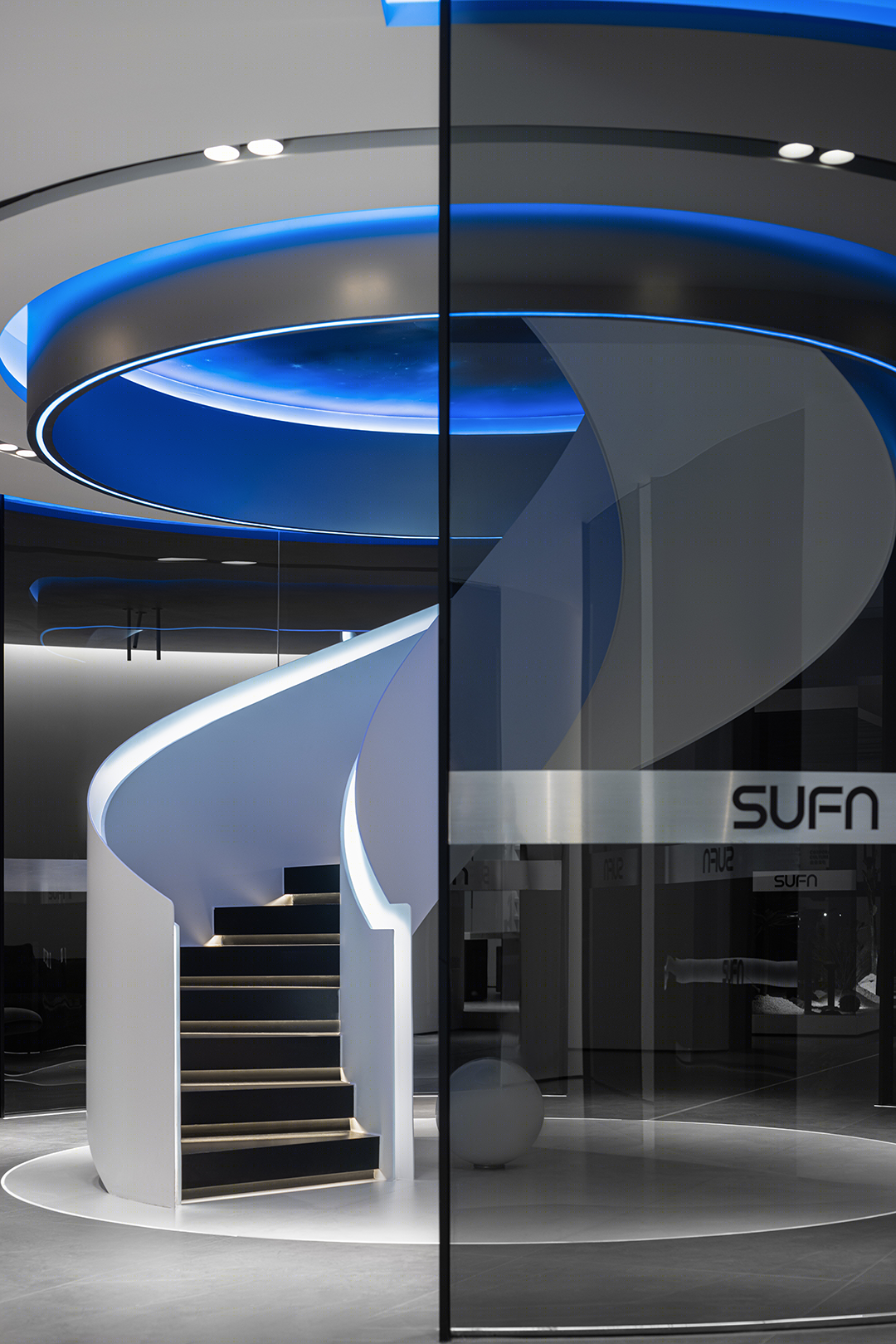 SUFN三峰智能灯光体验展厅丨中国丨新锐空间设计-40
