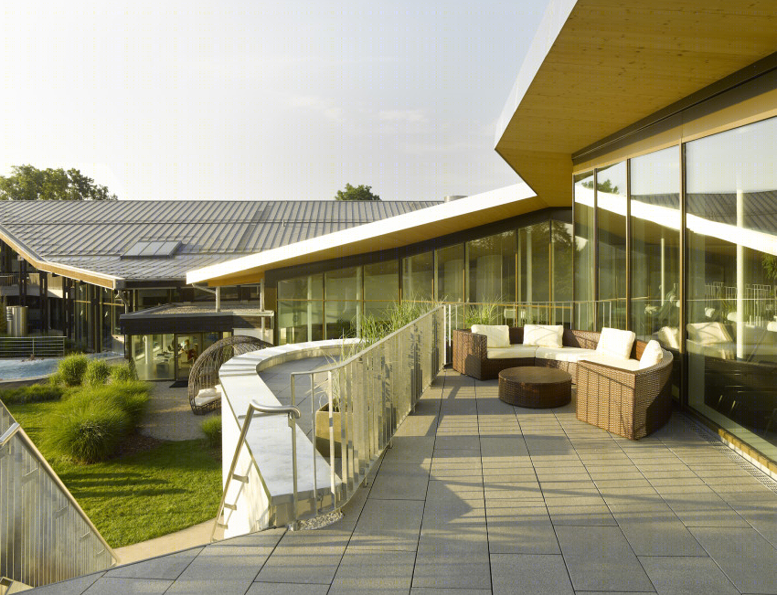 巴特艾布林温泉浴场扩建丨Behnisch Architekten 事务所-16