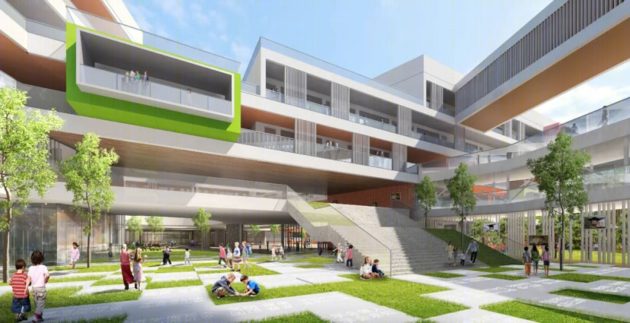 上海兰生复旦学校青浦分校丨中国青浦丨上海华都建筑规划设计有限公司(HDD)-73