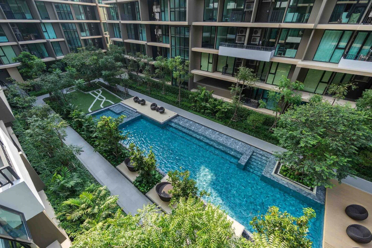 泰国Parque Phutthabucha公寓景观-4
