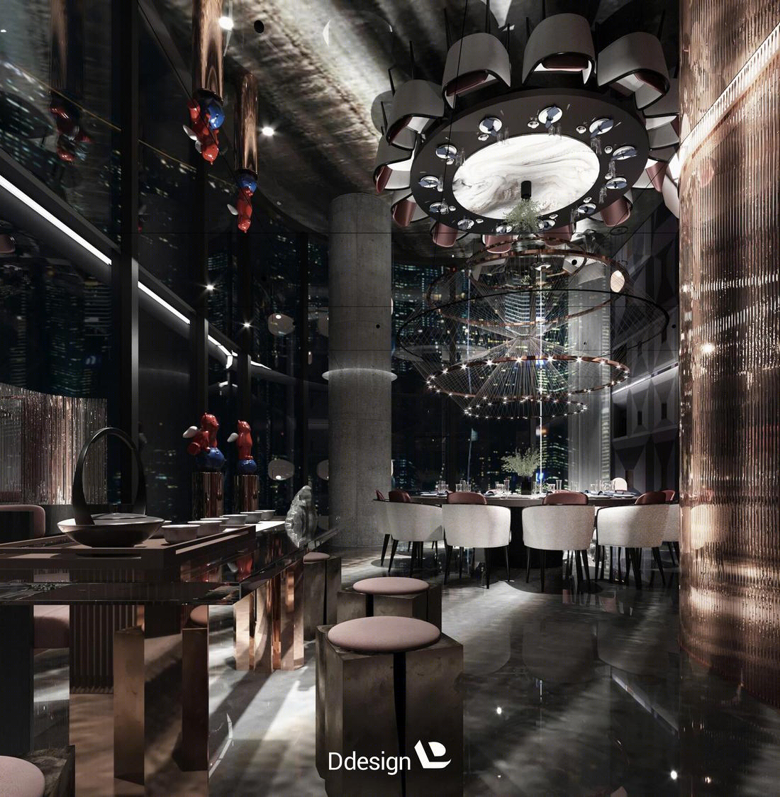 餐厅商业空间丨LD WORKSHOP-9