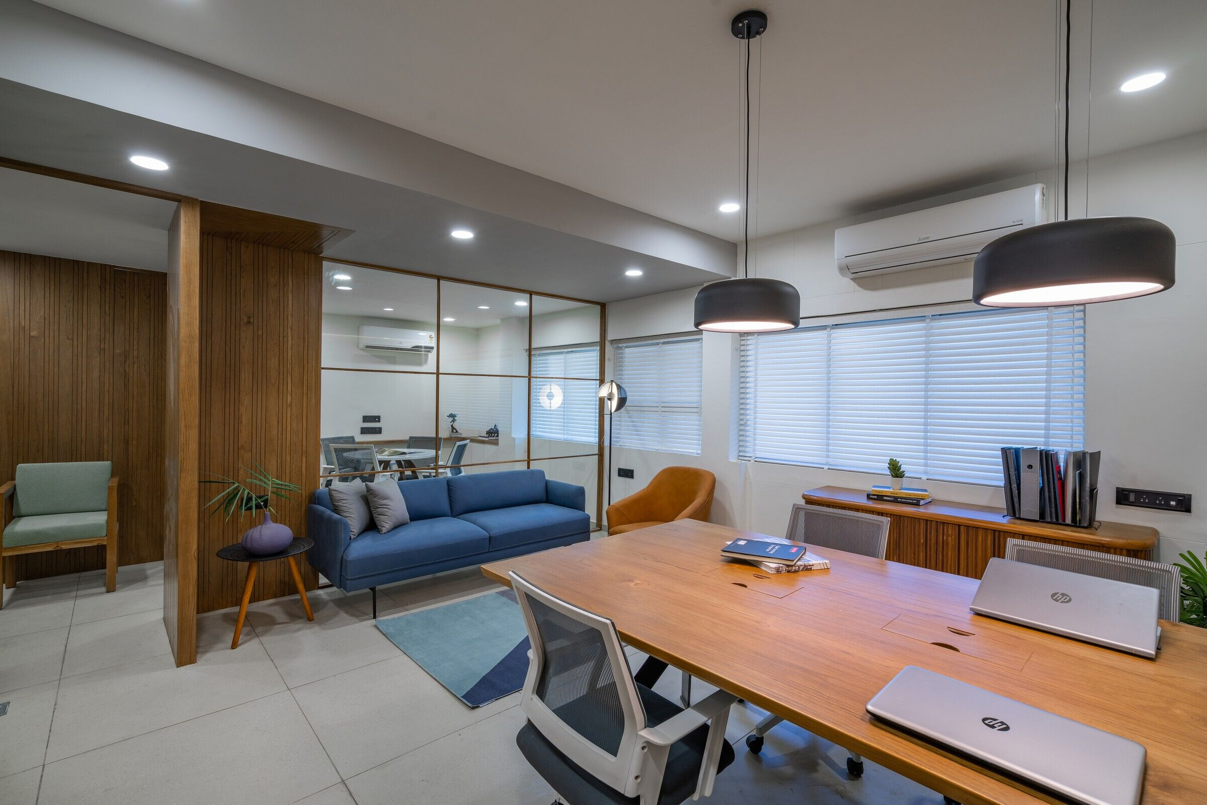印度 AG 金融办公室丨Adhwa Architects-25