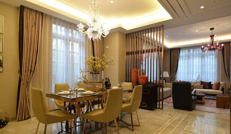 大华集团伊斐墅 | 陶艺中式与现代空间的完美融合-19