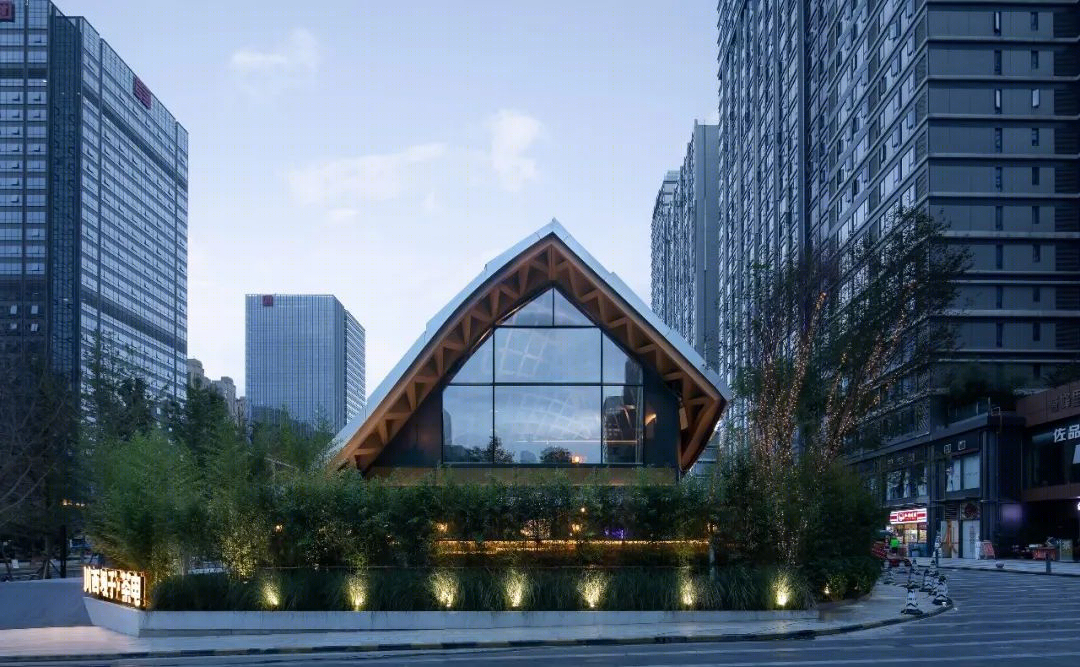 交子大道木屋顶餐厅丨中国成都丨BEHIVE 致野建筑-27