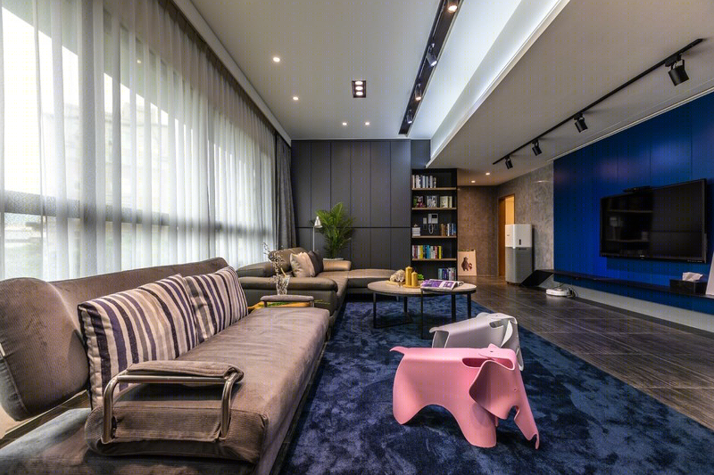 高雄深海鱼缸居室，演绎 ALL BLUE 海洋风情-9