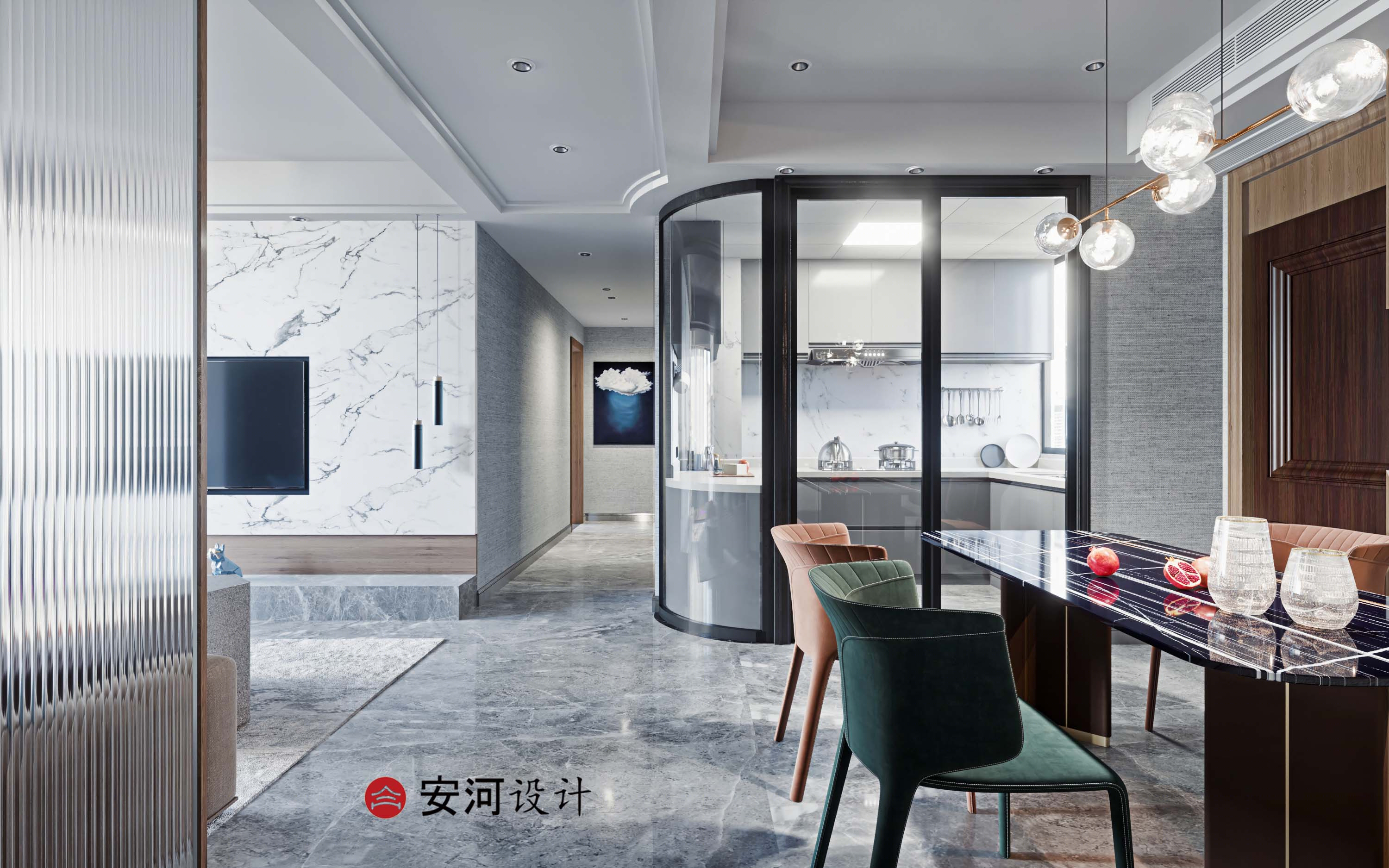 绍兴安河装饰现代新作，演绎极简生活美学-2