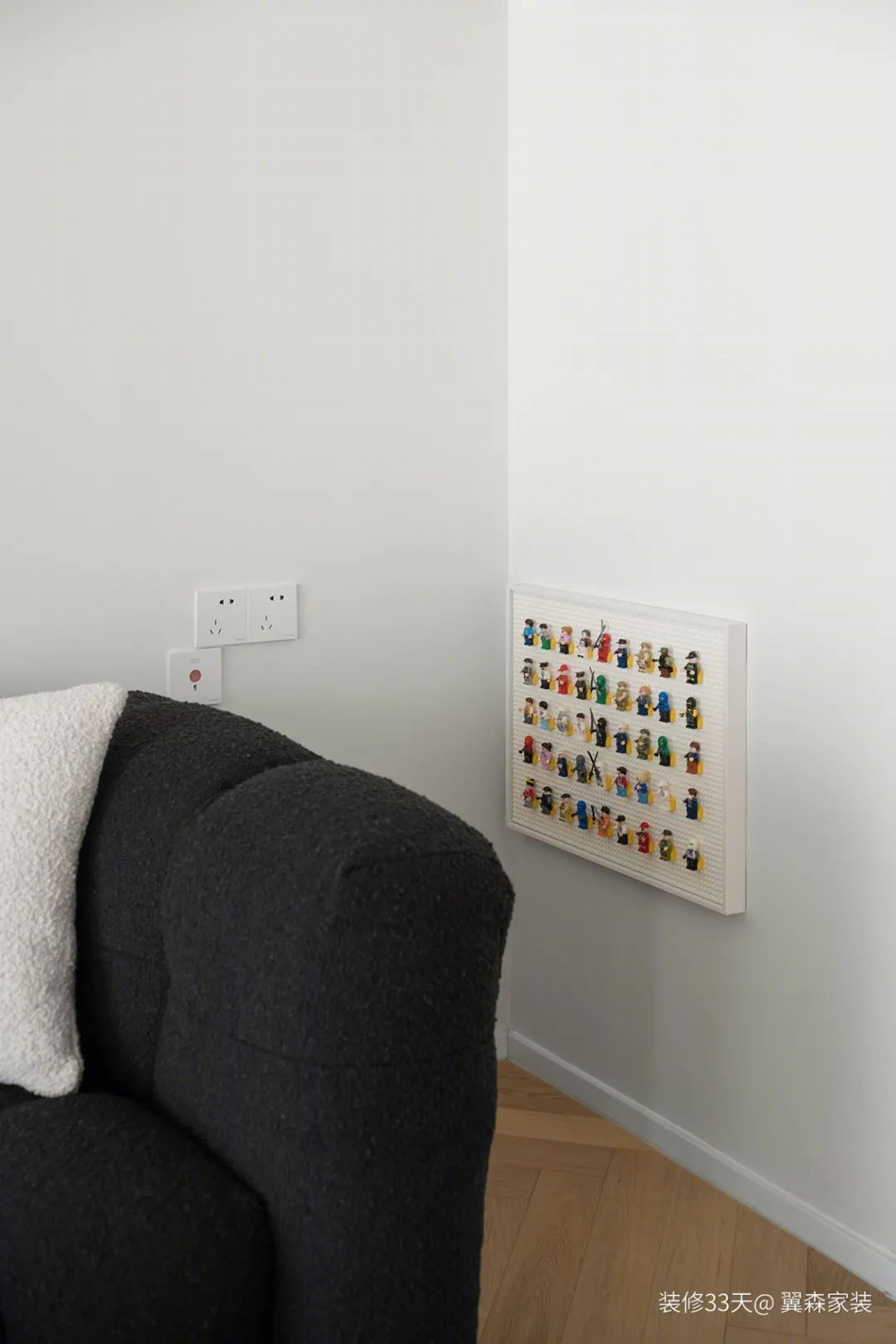 现代简约三室,打造舒适质感家居丨中国西安丨翼森家装（西安）-15